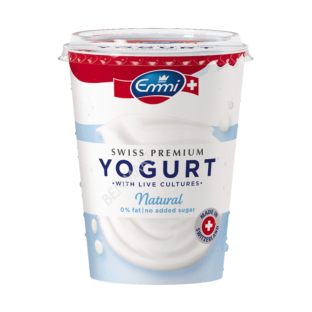 EMMI SWISS PREMIUM YOGURT – NATURAL 0% 450G – Ben Mart