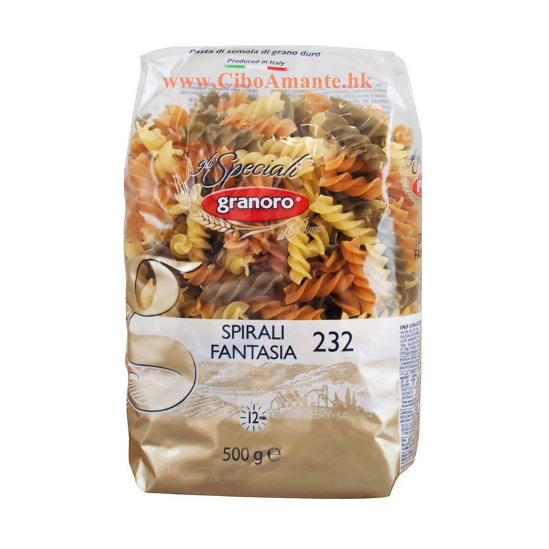 GRANORO SPIRALI FANTASIA (COLOUR) 500G – Ben Mart