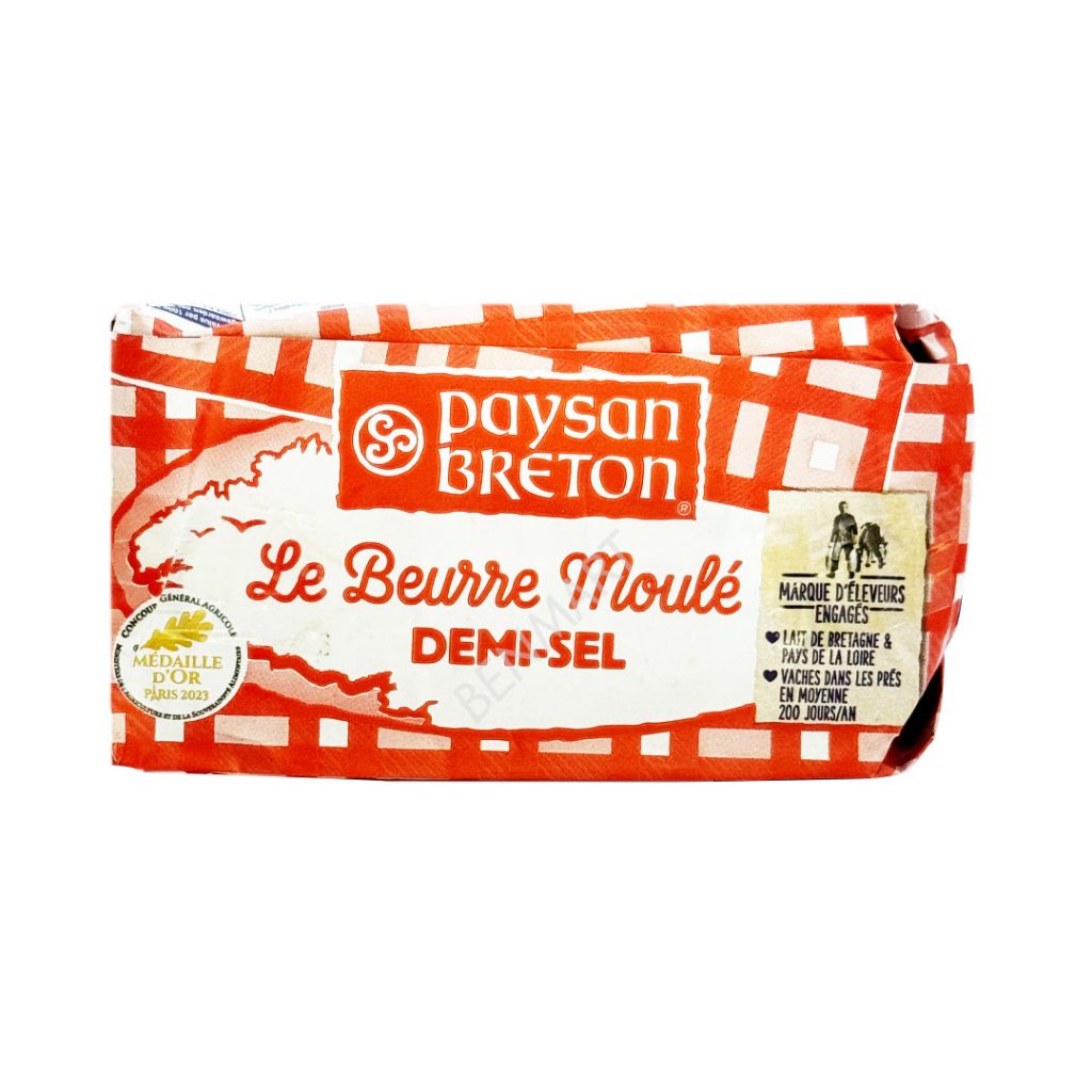 PAYSAN BRETON LE BEURRE MOULE DEMI-SEL SALTED BUTTER 250G – Ben Mart