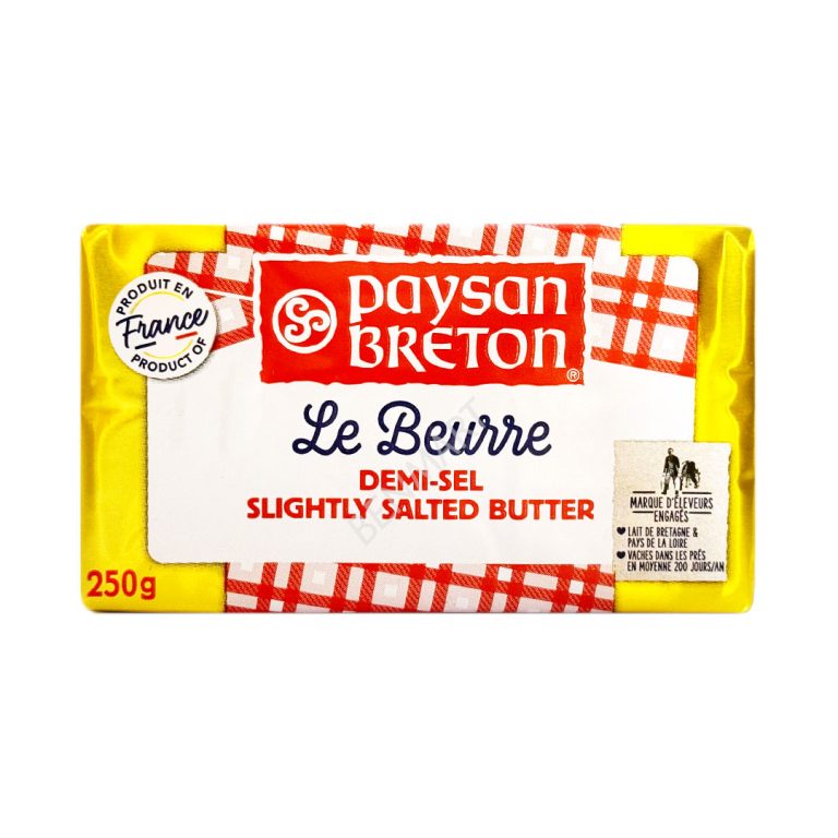 PAYSAN BRETON LE BEURRE DEMI-SEL SLIGHTLY SALTED BUTTER 250G – Ben Mart