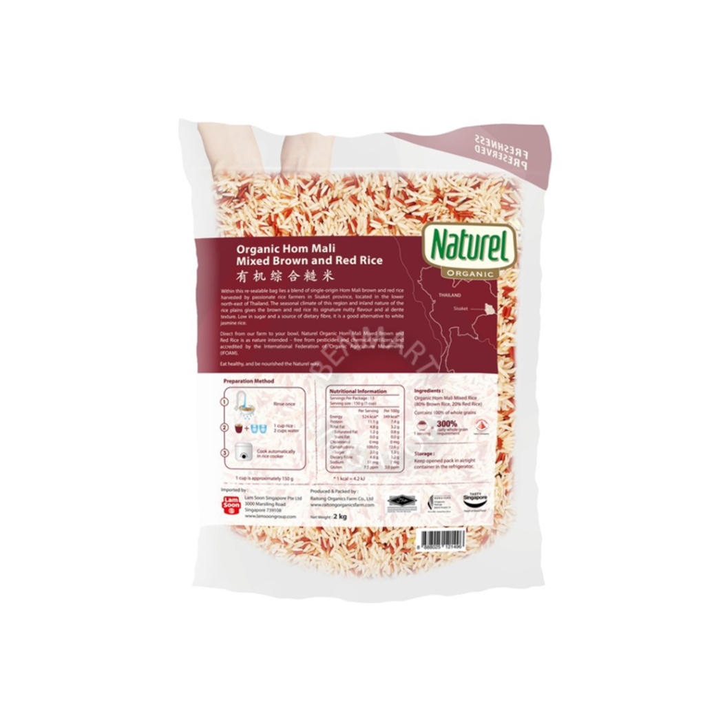 Naturel Organic Brown Rice Kg Ben Mart